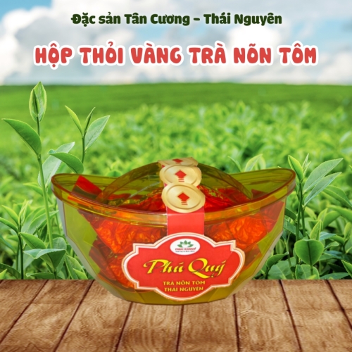 Thỏi Vàng Trà Thái Nguyên Nõn Tôm 50g